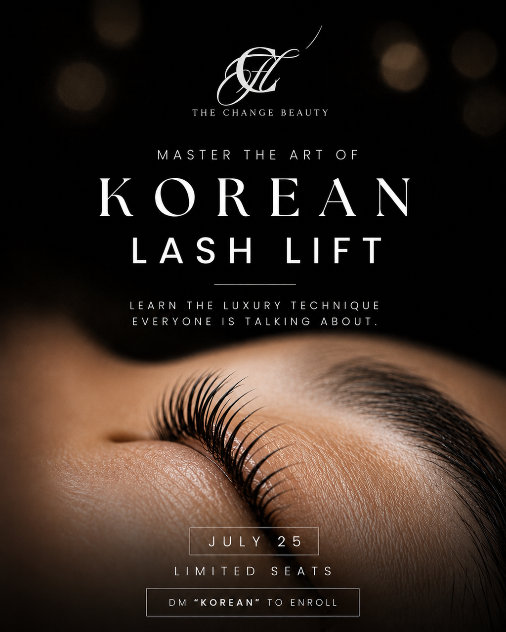 Advanced Korean Lash Lift Masterclass — July 25
